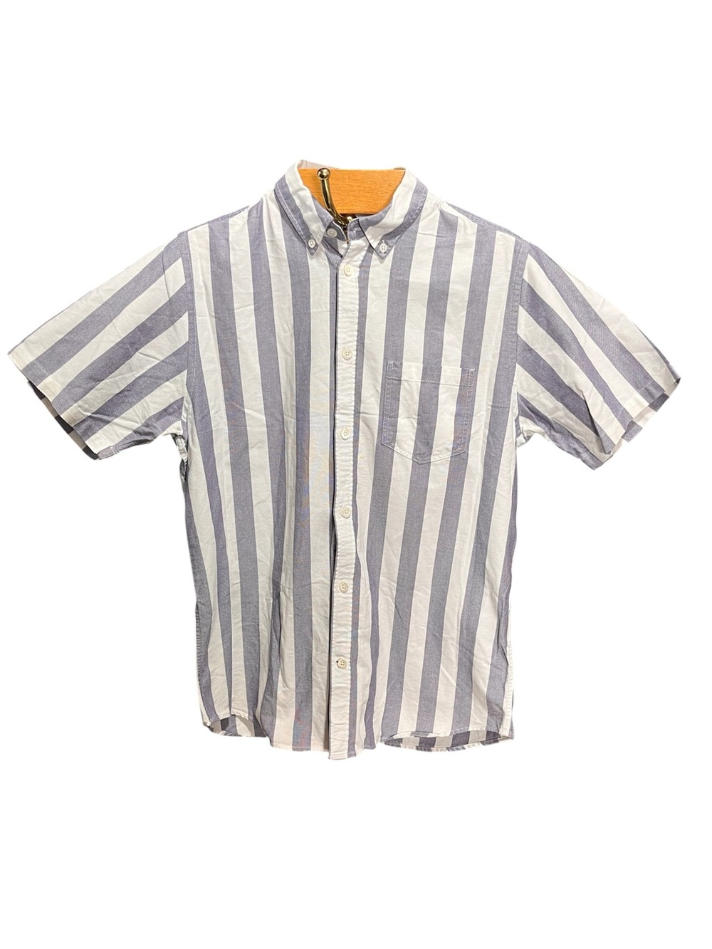 Norse Projects Theo Oxford Vertical Stripe Button-Down Small